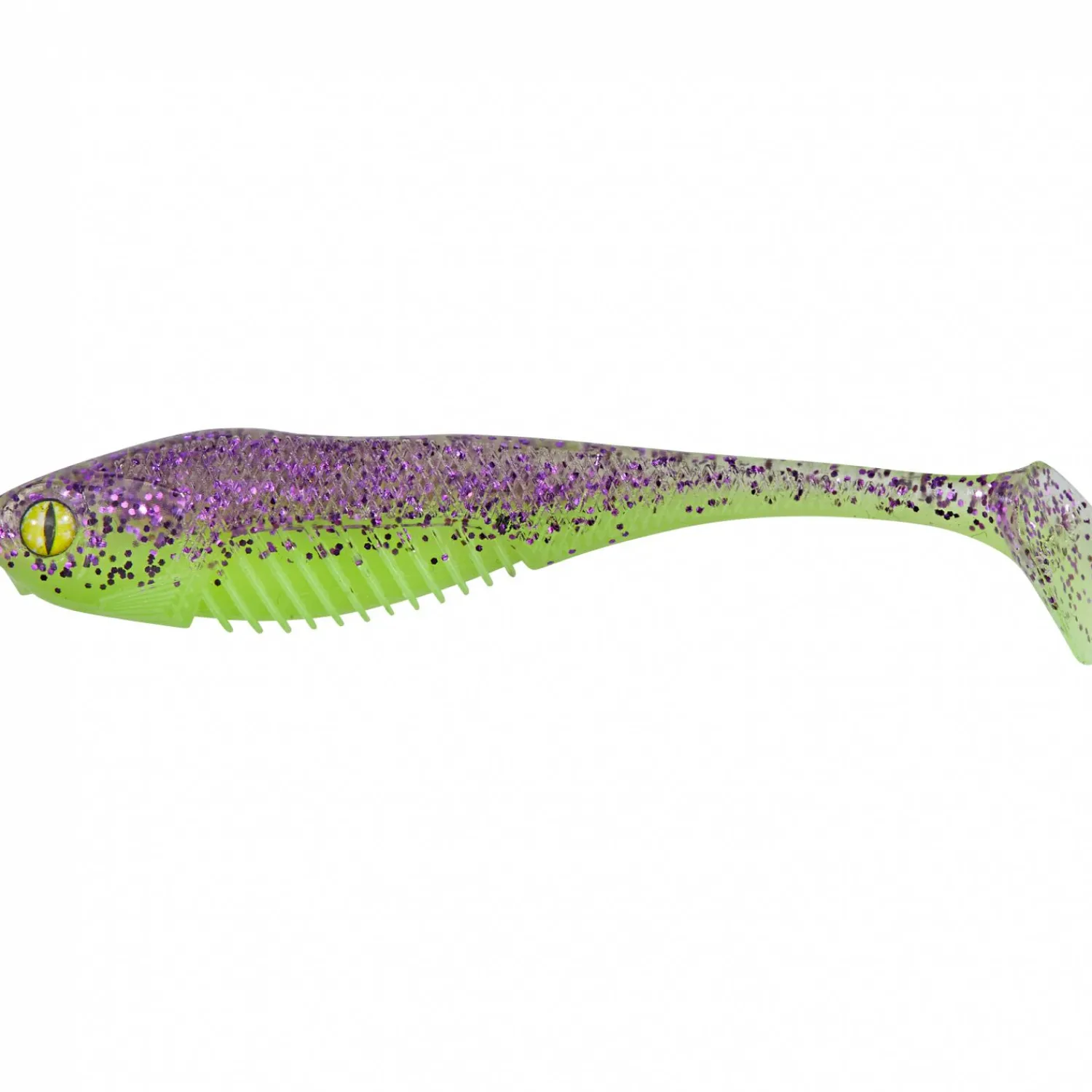 Outlet Floating Punker (Purple Chartreuse) Gummiköder ·Gummifische & Shads|Raubfischangeln Kunstköder