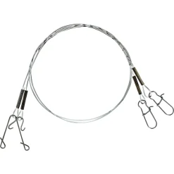 Shirasu Fluorocarbon Rig mit Snap und No Knot< Raubfischangeln-Zubehör|Angelvorfächer & Beifänger