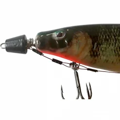 Shirasu Kunstköder Screw in Hechtsystem (mit Wechselgewichten, schwarz)< Köderfisch-Zubehör|Raubfischangeln-Zubehör
