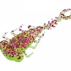 Hot Micro Beast (Purple Chartreuse) Gummiköder ·Creature Baits|Raubfischangeln Kunstköder