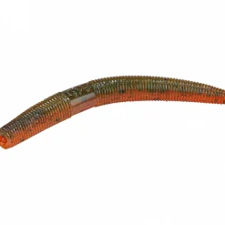 Shirasu Ned Rig Sausage (Green Pumpkin Amber Red)< Gummiköder ·Sonstige Weichplastikköder|Gummiköder ·Creature Baits