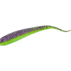 Hot Pintail Paddler (Purple Chartreuse) Drop Shot Köder|Gummiköder ·Gummifische & Shads