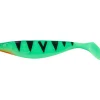 Clearance Softlure Majo Booster (Green Firetiger) Gummiköder ·Lose Gummifische