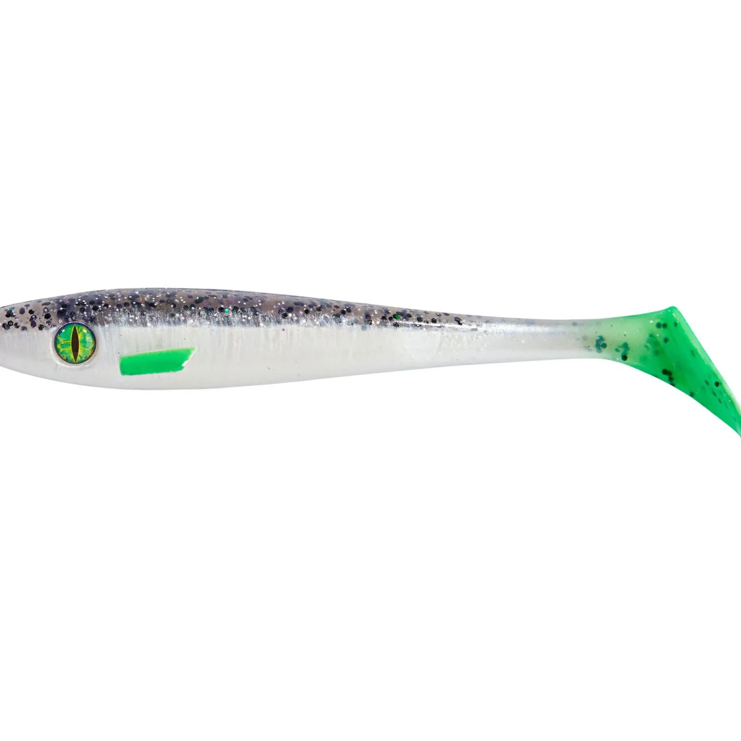 Best Softlure Pike Collector Shad (Salt 'N' Pepper) Gummiköder ·Lose Gummifische