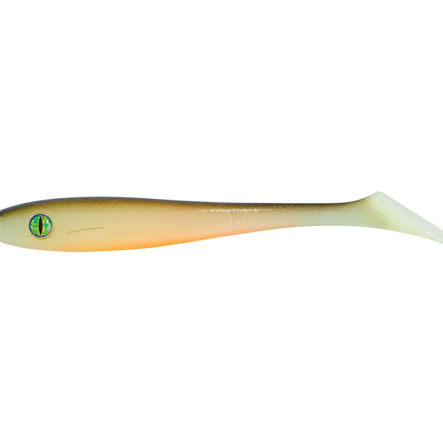 Shirasu Softlure Pike Collector Shad (Hot Olive)< Gummiköder ·Lose Gummifische
