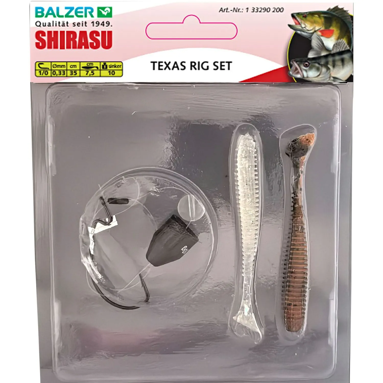 Outlet Texas Rig Set Zander Kunstköder-Sets