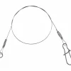 Shirasu Titanium Rig mit Solid Ring und Snap< Angelvorfächer & Beifänger|Raubfischangeln-Zubehör