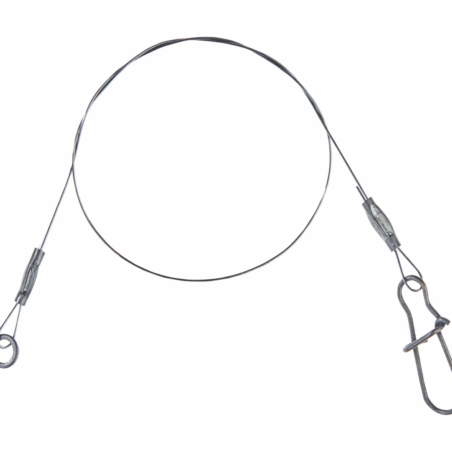 Shirasu Titanium Rig mit Solid Ring und Snap< Angelvorfächer & Beifänger|Raubfischangeln-Zubehör