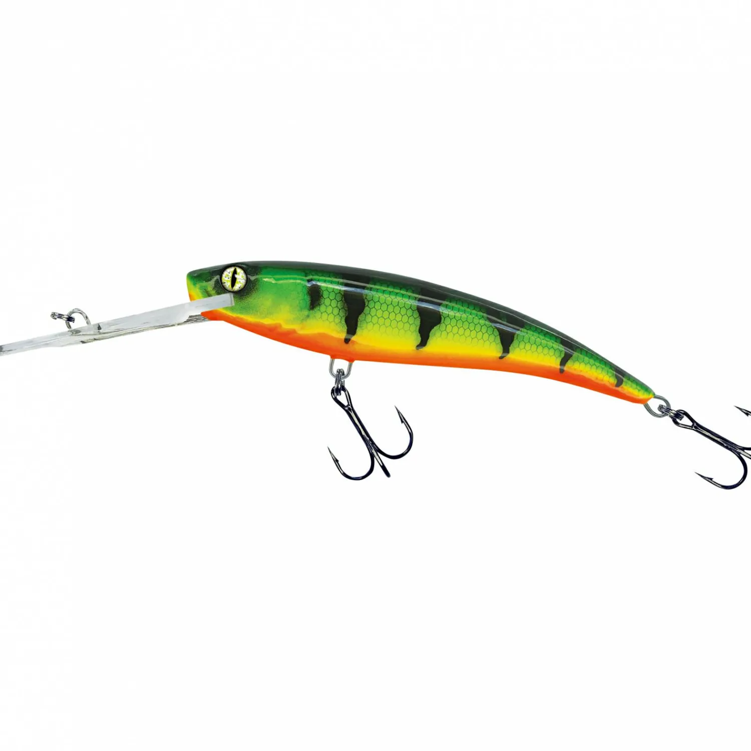 Shirasu Wobbler Deeprunner (Fire Perch)< Wobbler|Raubfischangeln Kunstköder