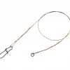 Outlet 7x7 Stahlvorfach mit Solid Ring und Snap Angelvorfächer & Beifänger|Raubfischangeln-Zubehör