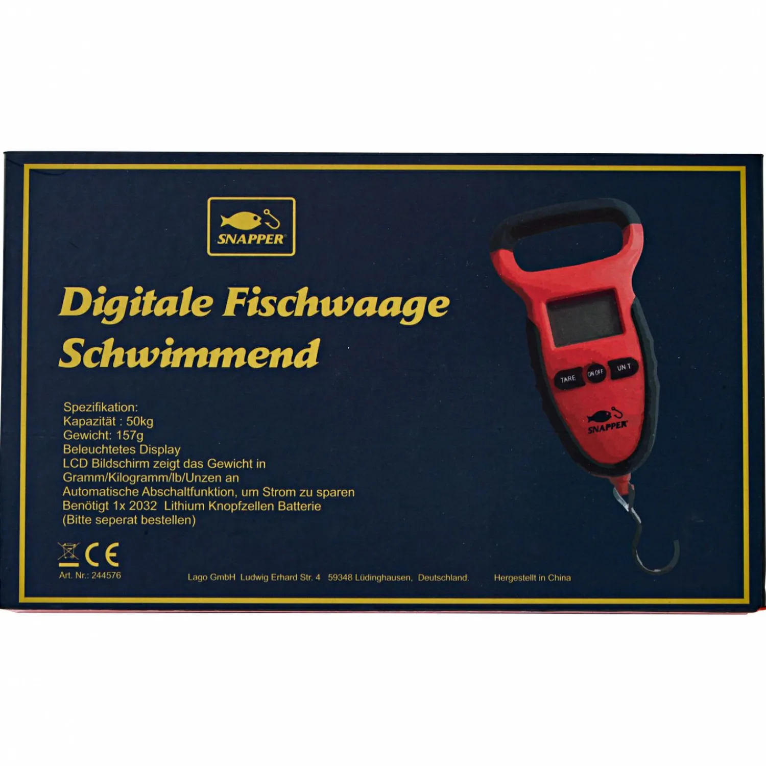 Best Digitale Fischwaage (schwimmend) Angelwaagen