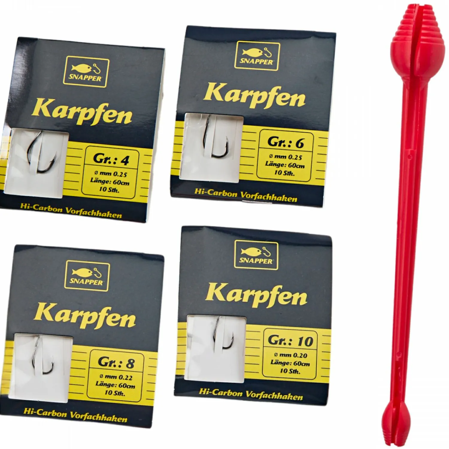 Snapper Haken Set Karpfen< Angelhaken|Karpfenangeln-Zubehör