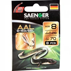 Sale Sänger Haken Aal (gebunden) Aalhaken|Angelhaken