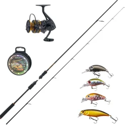 Online Sänger Pro T Gold Forelle Barsch Set Raubfisch-Angelsets|Raubfisch-Angelsets