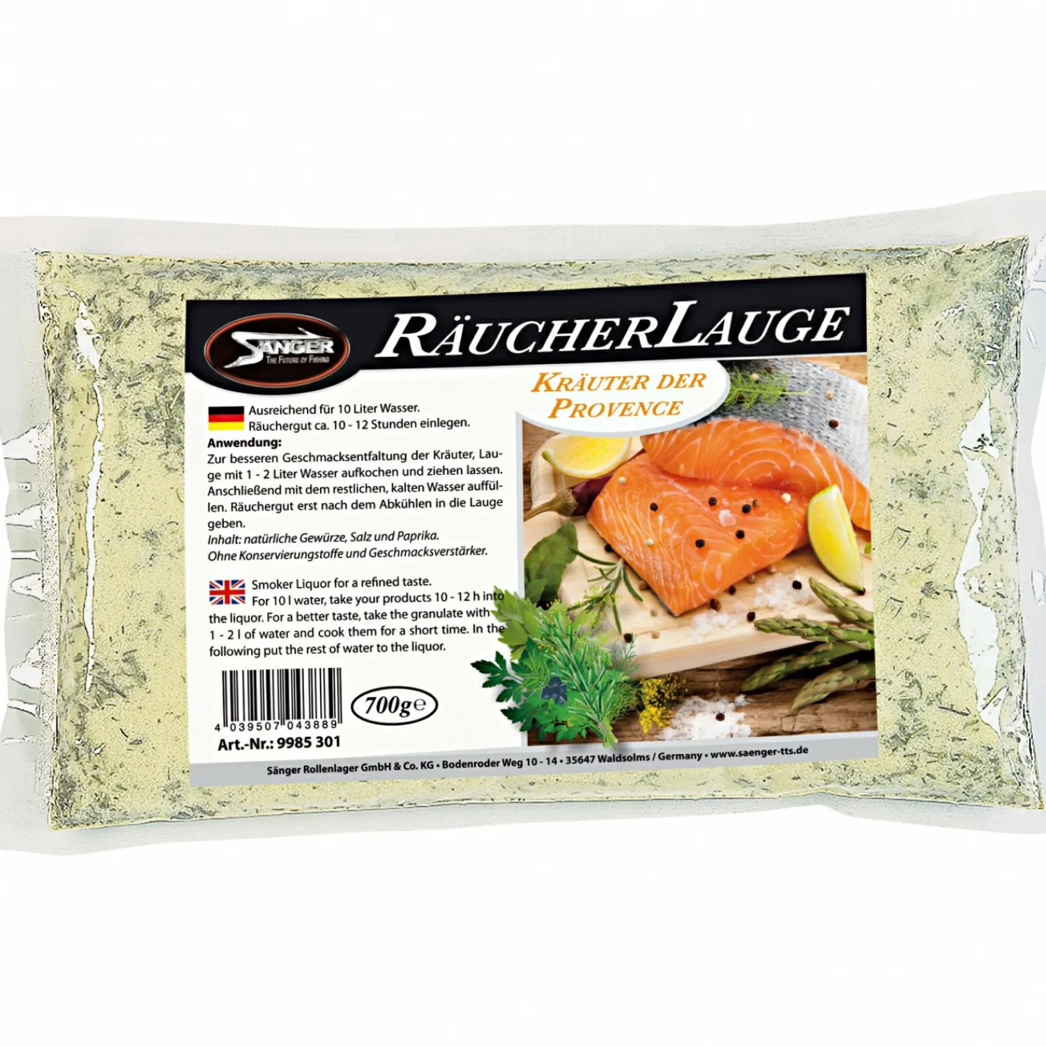 Su00e4nger Sänger Räucherlauge (Kräuter der Provence)< Räucherbedarf·Räuchermehl & Räuchergewürze