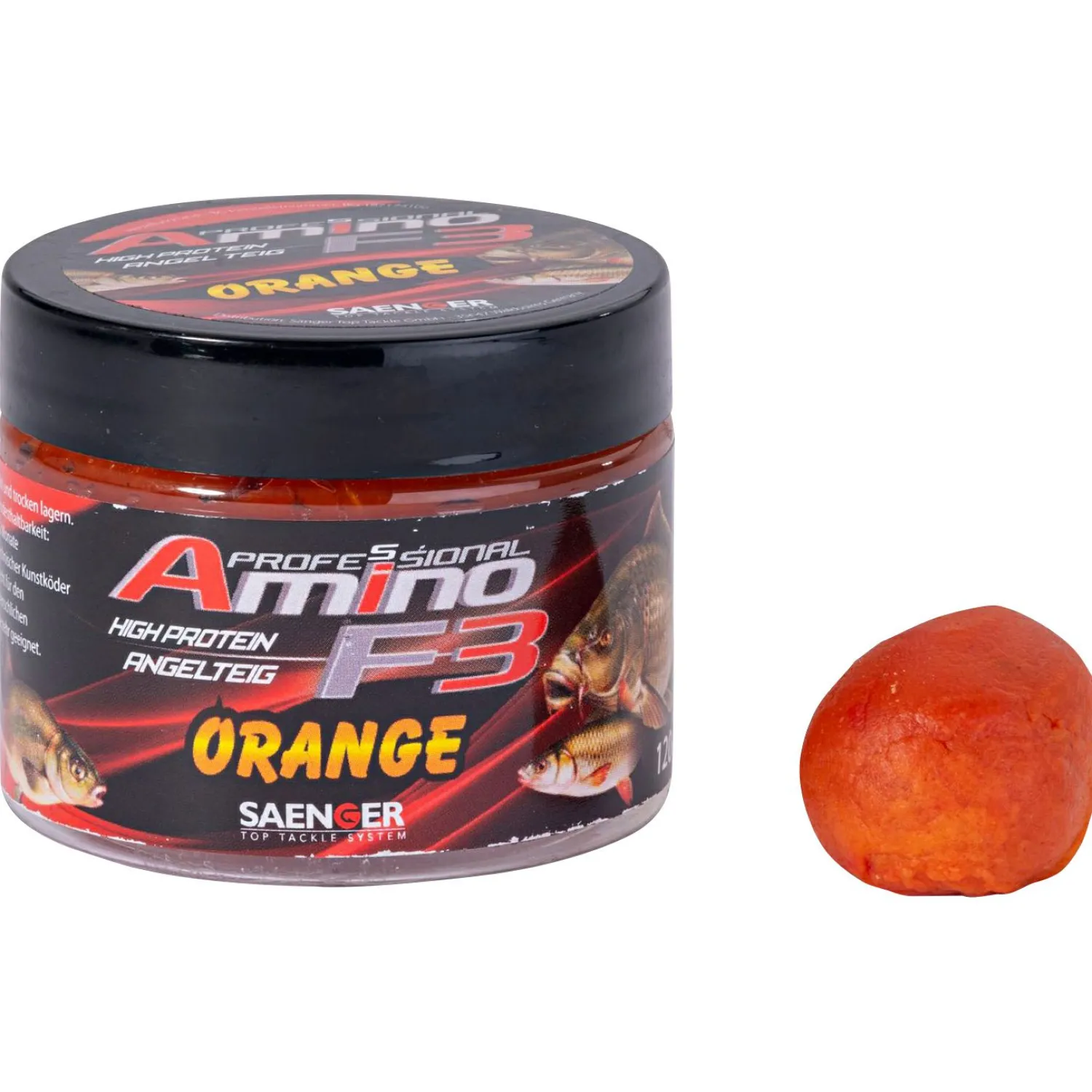 Su00e4nger Sänger Sänger Amino F3 Angelteig (Orange)< Friedfischangeln-Zubehör|Friedfischfutter