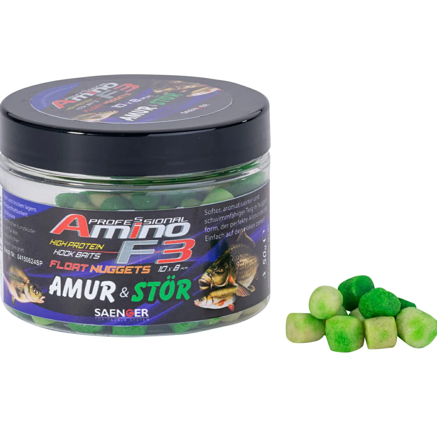 Su00e4nger Sänger Sänger Amino F3 Float Nuggets (Amur + Stör)< Friedfischangeln-Zubehör|Friedfischfutter