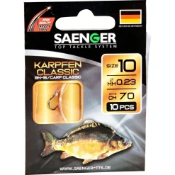 Su00e4nger Sänger Zielfisch-Haken, gebunden (Karpfen Classic BN-16)< Angelhaken|Karpfenangeln-Zubehör