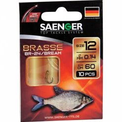 Su00e4nger Sänger Zielfisch-Haken, gebunden (Brasse BR-24)< Angelhaken|Friedfischangeln-Zubehör