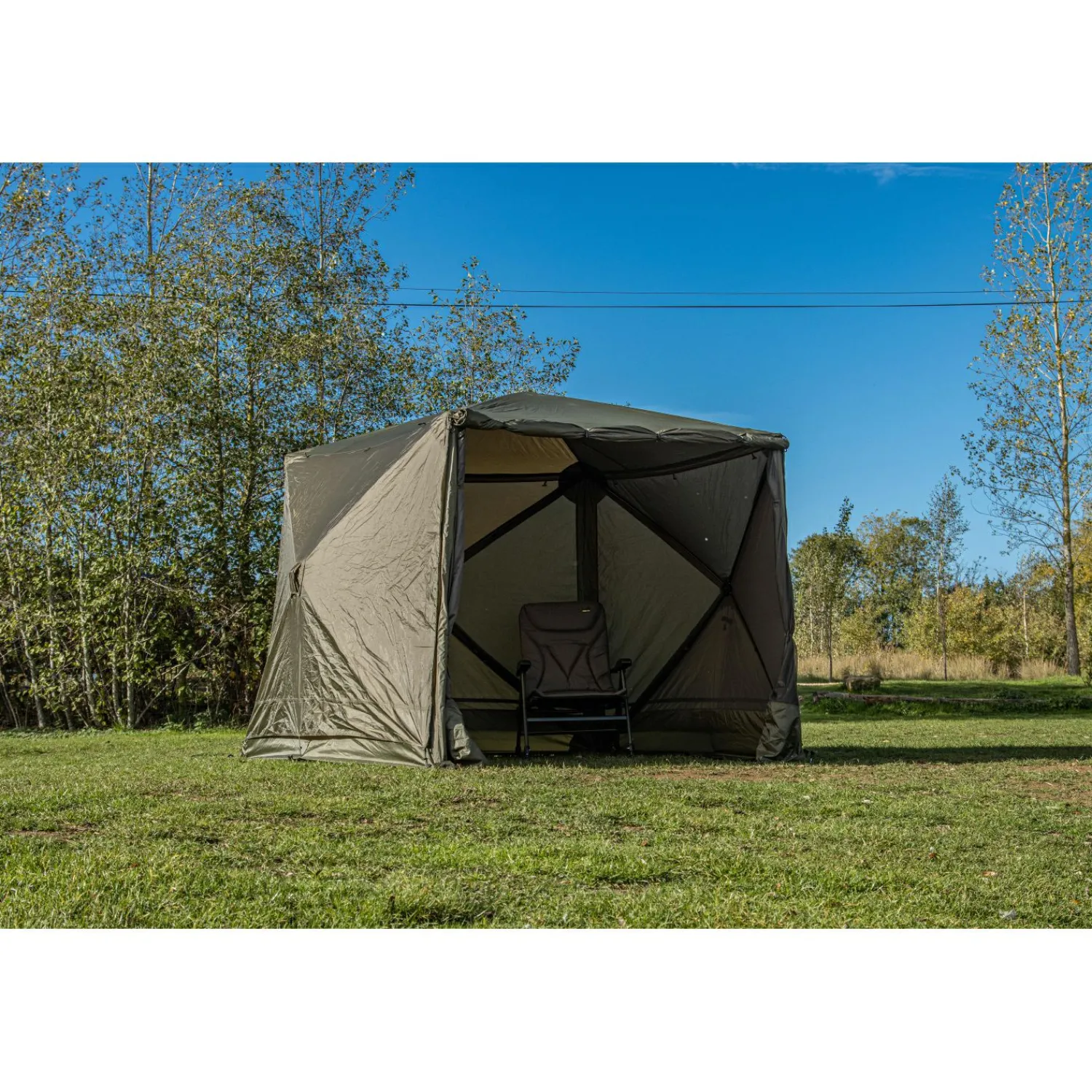 Solar Tackle Cube Shelter MKII< Angelschirme & Angelzelte|Angelschirme & Angelzelte