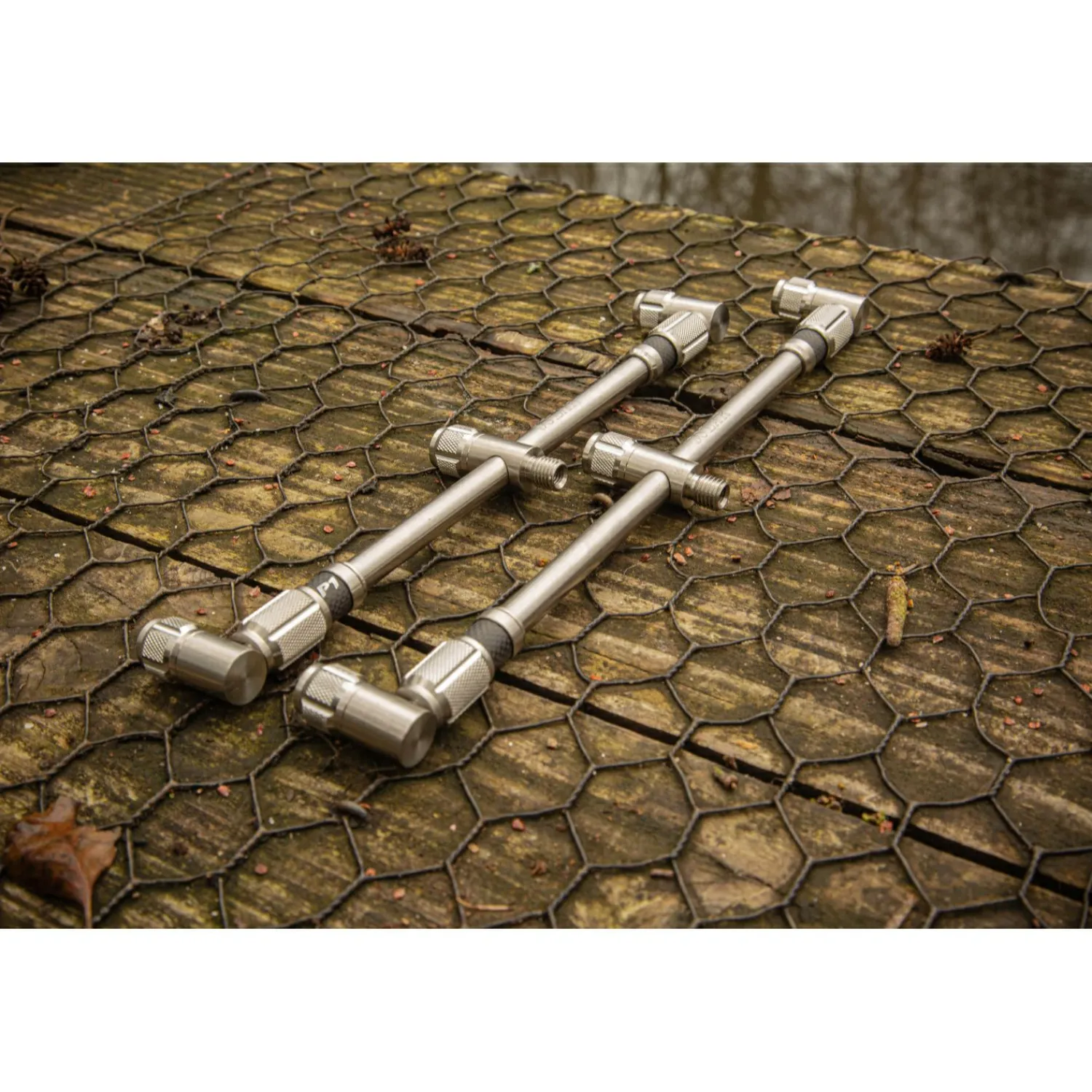 Clearance P1 3 Rod Buzzer Bar (265mm bis 400mm) Rutenauflagen|Friedfischangeln-Zubehör