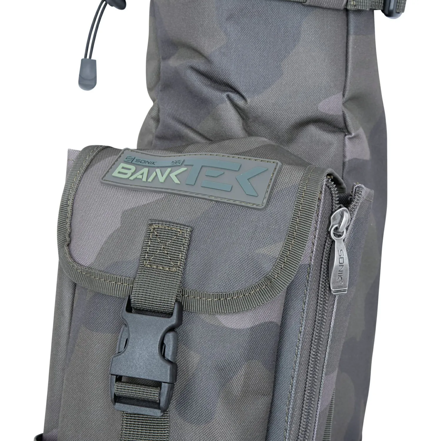 Sonik Bank-Tek 3 Rod Compact Sleeve< Rutenfutterale ·Karpfenruten-Futterale|Rutenzubehör