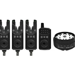 Sonik Bissanzeiger SkS2 Set 3+1 + Bivvy Lamp< Bissanzeiger|Elektronische Bissanzeiger