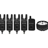 Outlet Bissanzeiger SkS2 Set 4+1 + Bivvy Lamp Bissanzeiger|Elektronische Bissanzeiger