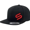 Clearance Black Snapback Icon Cap Outdoor- & Angel-Kappen