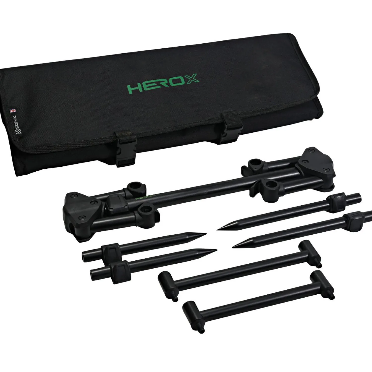 Online Herox Rod Pod (2 Ruten) Karpfenangeln-Zubehör|Rod Pods & Tri Pods