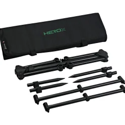 Hot Herox Rod Pod (3 Ruten) Karpfenangeln-Zubehör|Rod Pods & Tri Pods