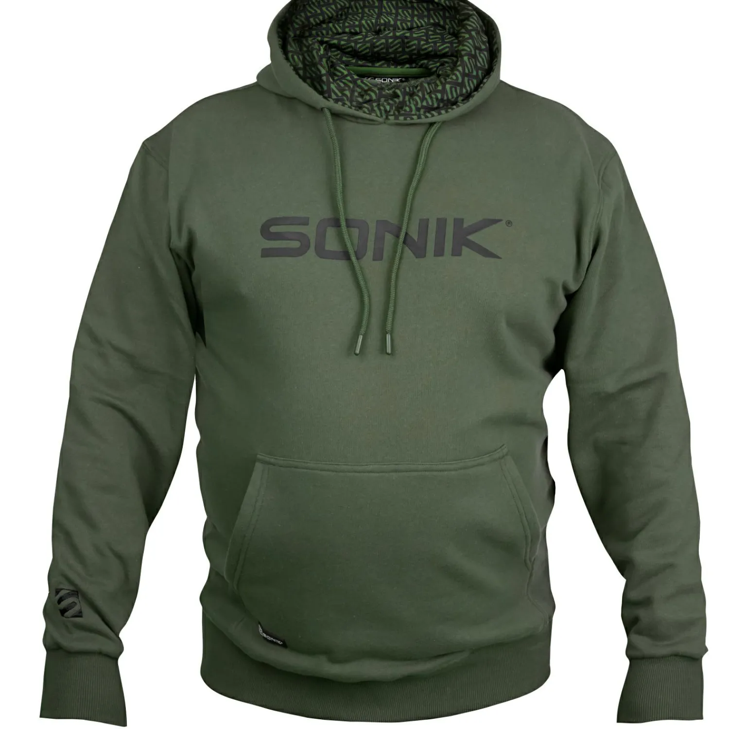 Sonik Hoody Green< Angelpullover & -Strickjacken