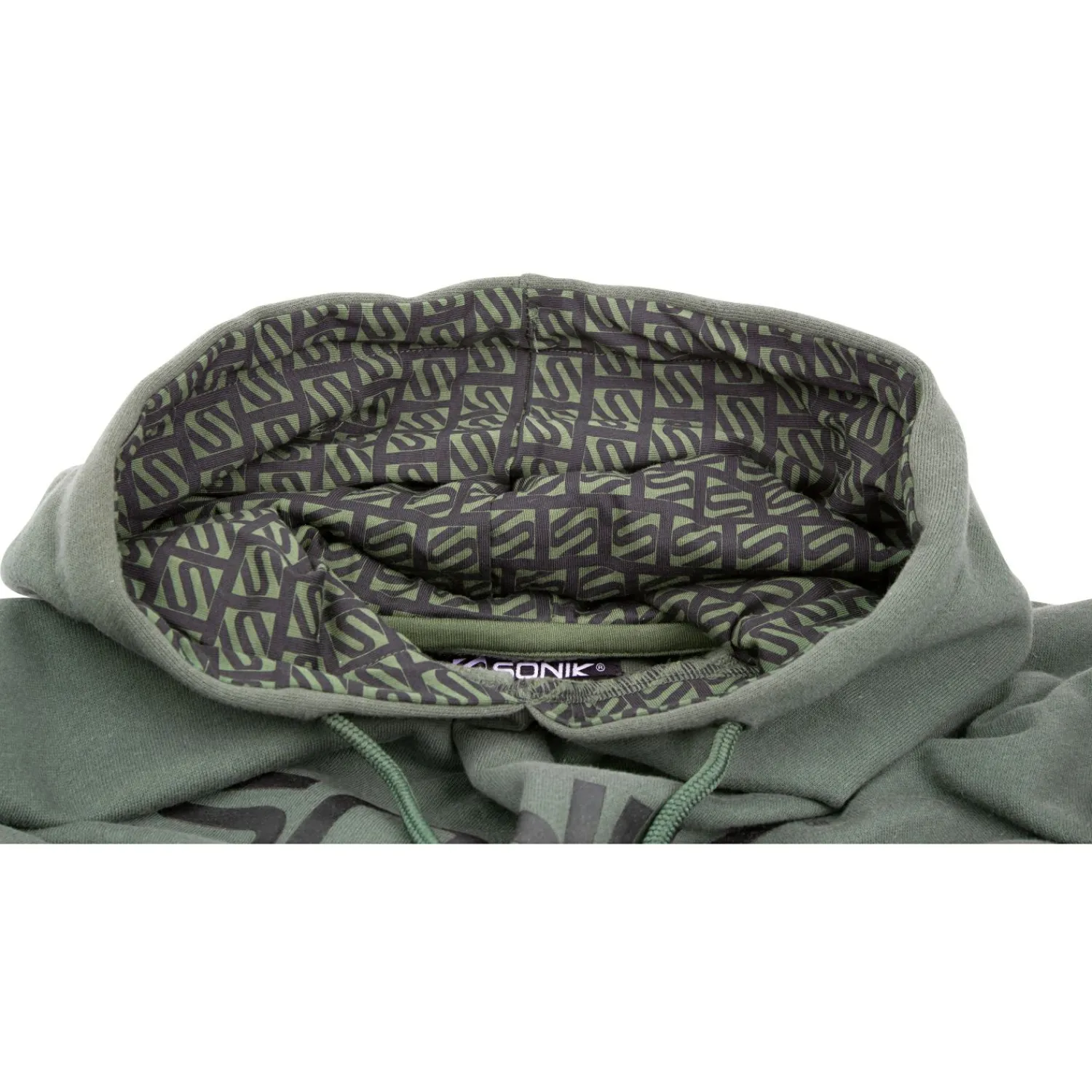 Sonik Hoody Green< Angelpullover & -Strickjacken