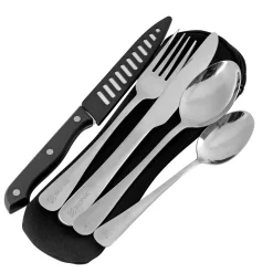 Discount Sizzla Cutlery Set Campinggeschirr, Campingbesteck & Campingtöpfe