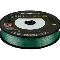 Spiderwire Angelschnur Dura 4 (Green, 300 m)< Geflochtene Schnüre