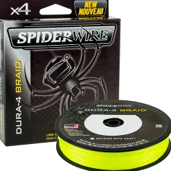 Spiderwire Angelschnur Dura 4 (Yellow, 150 m)< Geflochtene Schnüre