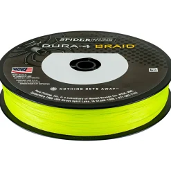Online Angelschnur Dura 4 (Yellow, 300 m) Geflochtene Schnüre
