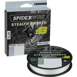 Spiderwire Angelschnur Stealth Smooth 8 (Translucent)< Raubfischschnüre|Raubfischschnüre