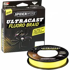 Spiderwire Angelschnur Ultracast Fluorobraid (Yellow)< Geflochtene Schnüre