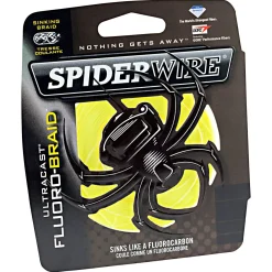 Angelschnur Ultracast Fluorobraid (Yellow, 110 m) Geflochtene Schnüre