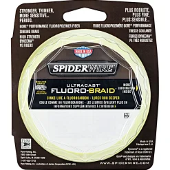 Angelschnur Ultracast Fluorobraid (Yellow, 110 m) Geflochtene Schnüre