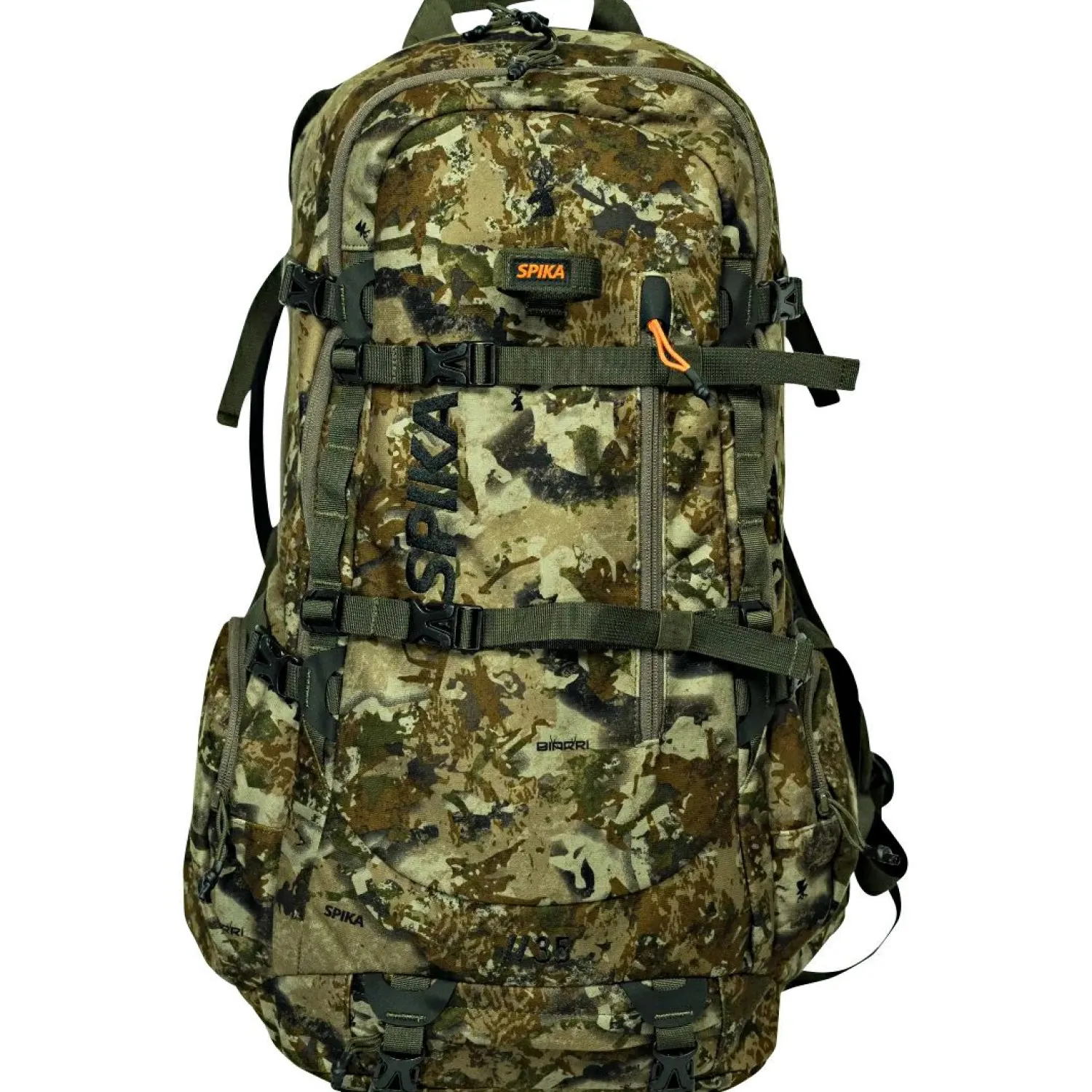 Spika Drover II Pro Pack Biarri Camo 35L< Angeltaschen ·Angelrucksäcke