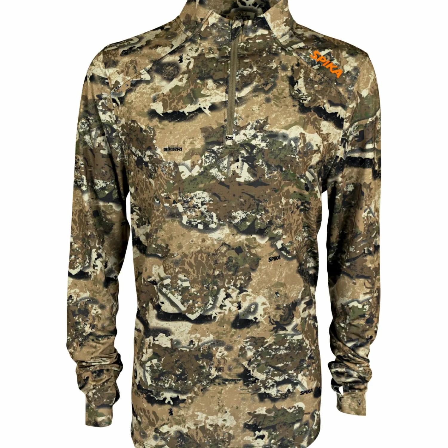Discount Enduro Athletic Top Herren (Biarri Camo) Angel-Poloshirts & Langarmshirts
