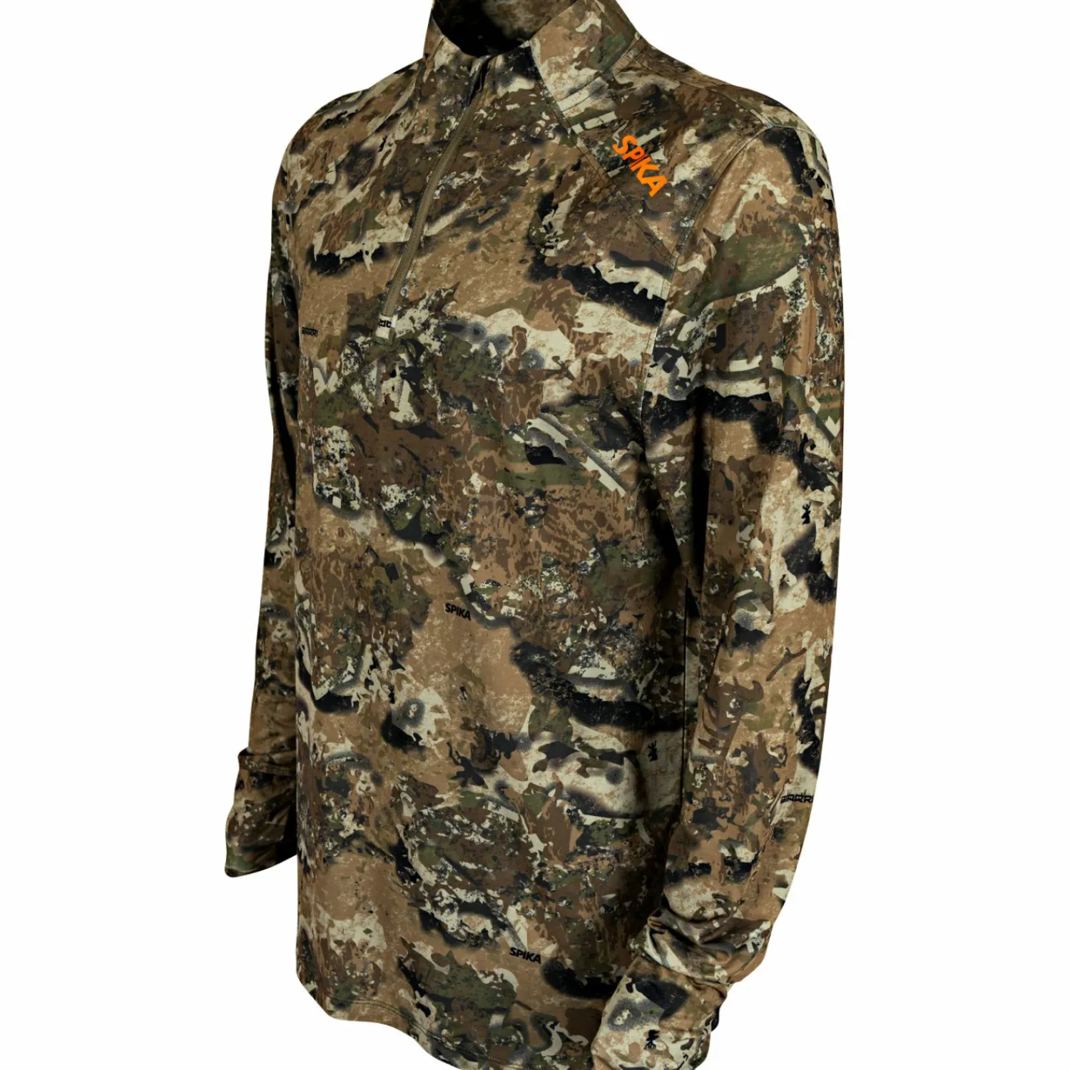Discount Enduro Athletic Top Herren (Biarri Camo) Angel-Poloshirts & Langarmshirts
