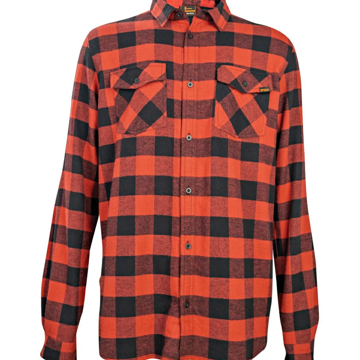Outlet GO Casual Check Shirt Herren (Red) Outdoor- & Angelhemden