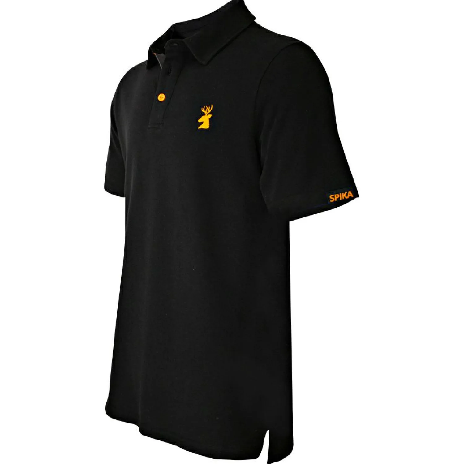 Spika GO Casual Polo Shirt Herren (Black)< Angel-Poloshirts & Langarmshirts