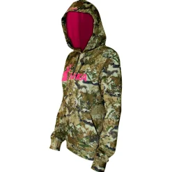 Discount GO Classic Hoodie Damen (Biarri Camo) Damen Damen Angelshirts & -Oberteile