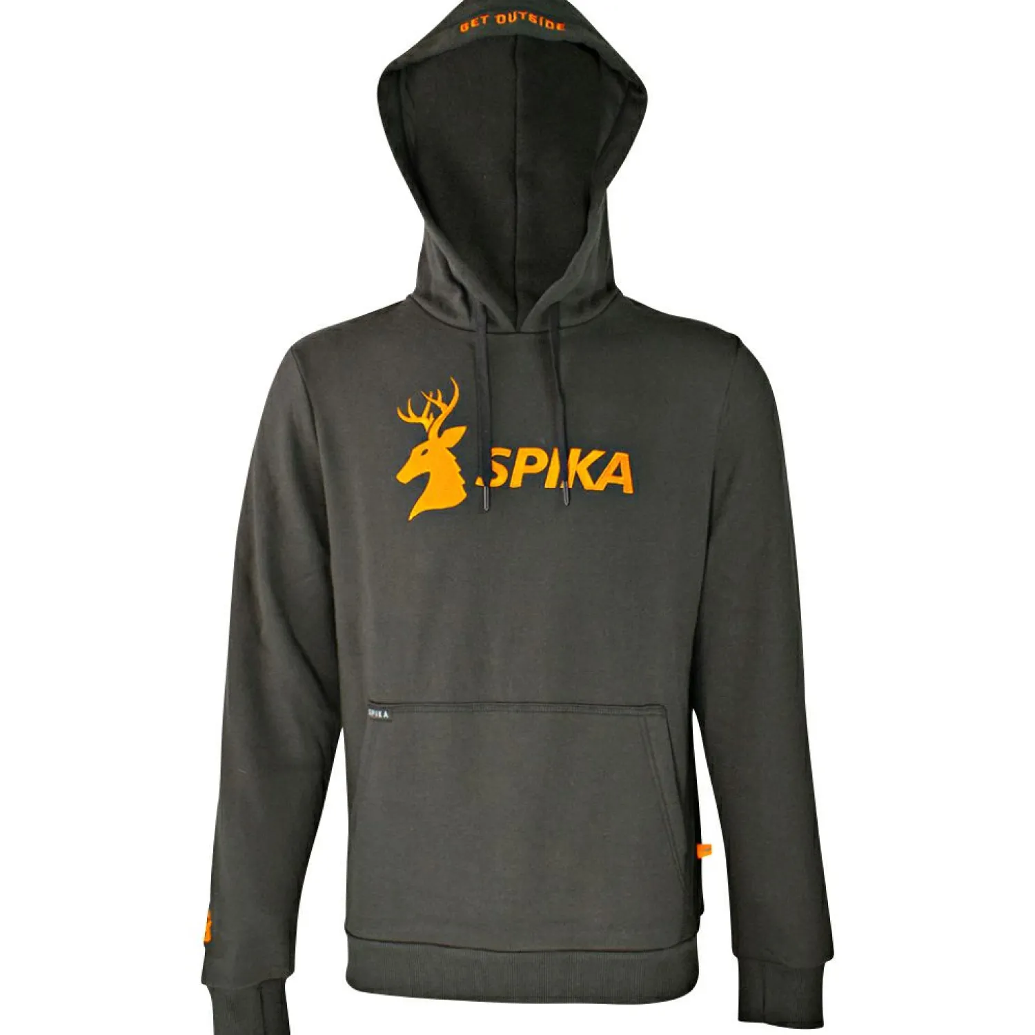 Spika GO Classic Hoodie Herren (Black)< Angelpullover & -Strickjacken