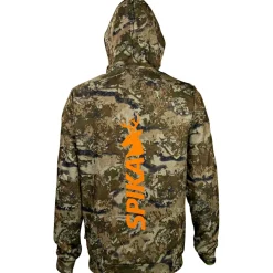 Best GO Core Zip-Through Hoodie Herren (Biarri Camo) Outdoor- & Angel-Jacken