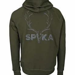 Spika GO Fallow Hoodie Herren (Olive Summit)< Angelpullover & -Strickjacken